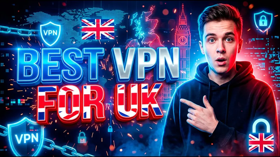 BEST VPN FOR UK π¬π§ Fast & reliable, 40+ servers